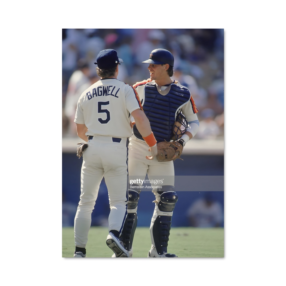 Poster Duel au Dodger Stadium – affiche Baseball